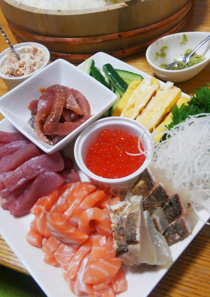 手巻き寿司-レシピのメイン写真