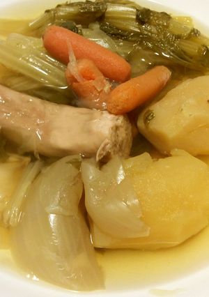 圧力鍋で調味料不要♡ベジブロス ポトフ-レシピのメイン写真
