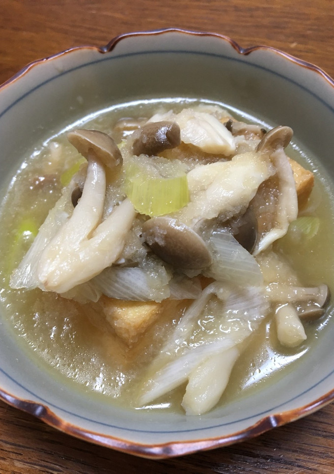 厚揚げの雪見おろし煮-レシピのメイン写真