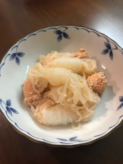 簡単!結びしらたきの明太子煮-レシピのメイン写真