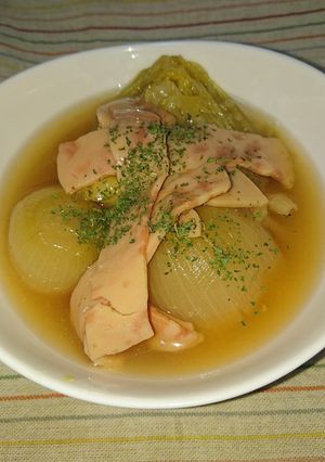 丸ごと玉ねぎの煮込み-レシピのメイン写真