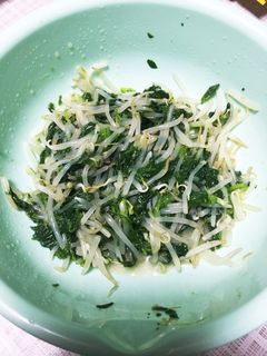 もやしとほうれん草のナムル-レシピのメイン写真