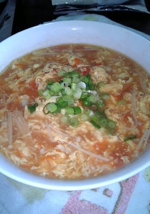 トマト中華にゅうめん-レシピのメイン写真