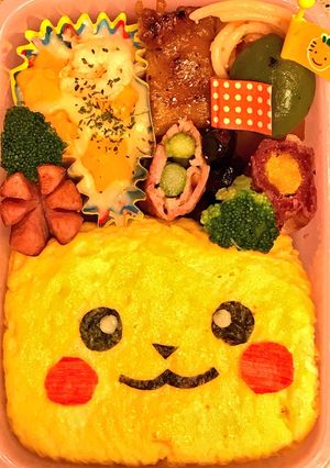 ピカチュウ キャラ弁-レシピのメイン写真