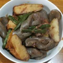 รูปของ さつまあげとコンニャクのおかか炒め煮
