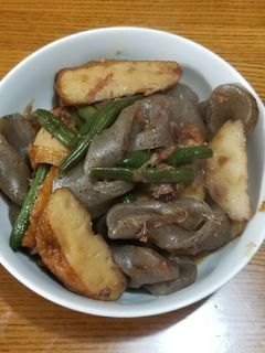さつまあげとコンニャクのおかか炒め煮-レシピのメイン写真