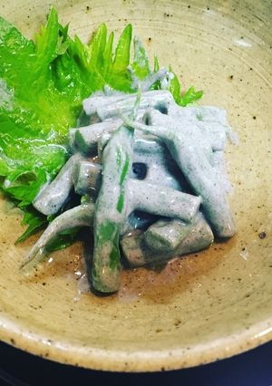 塩酒粕ヨーグルトで♪インゲンの黒胡麻和え-レシピのメイン写真