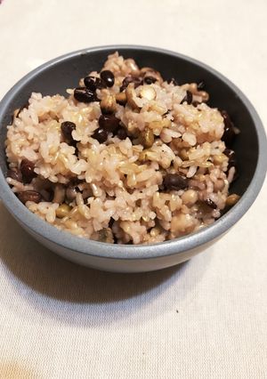 タンパク質たっぷり☆腹持ち抜群☆豆ご飯-レシピのメイン写真