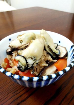 おこげも美味しい!牡蠣ご飯-レシピのメイン写真