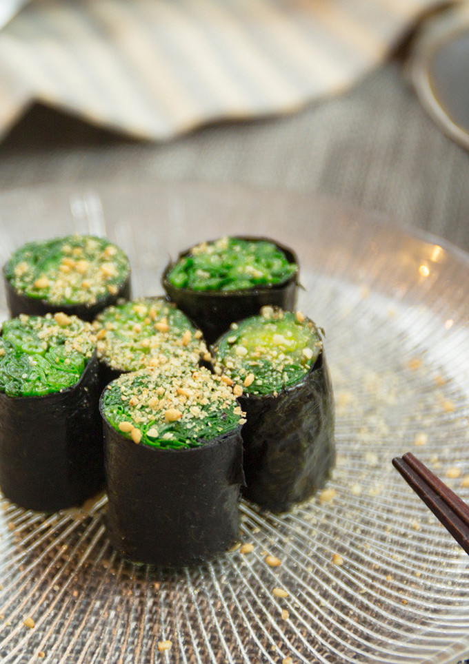 ほうれん草の海苔巻き-レシピのメイン写真