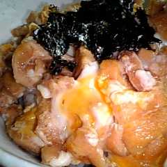 簡単♪ジューシー☆安くて美味しいあげ玉丼-レシピのメイン写真