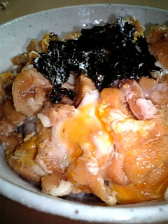 簡単♪ジューシー☆安くて美味しいあげ玉丼-レシピのメイン写真