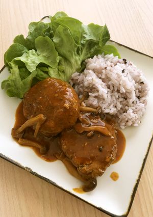 羅臼昆布のUMAMI煮込み豆腐ハンバーグ-レシピのメイン写真