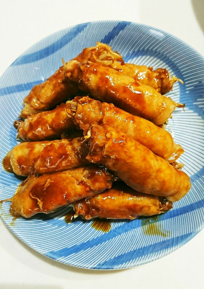こってり☆豚ロースのもやし巻き-レシピのメイン写真