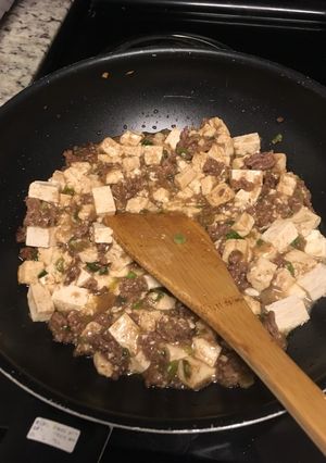 お味噌で作る麻婆豆腐-レシピのメイン写真