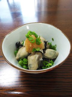 シンプルに味わう♡牡蠣のおろし和え-レシピのメイン写真