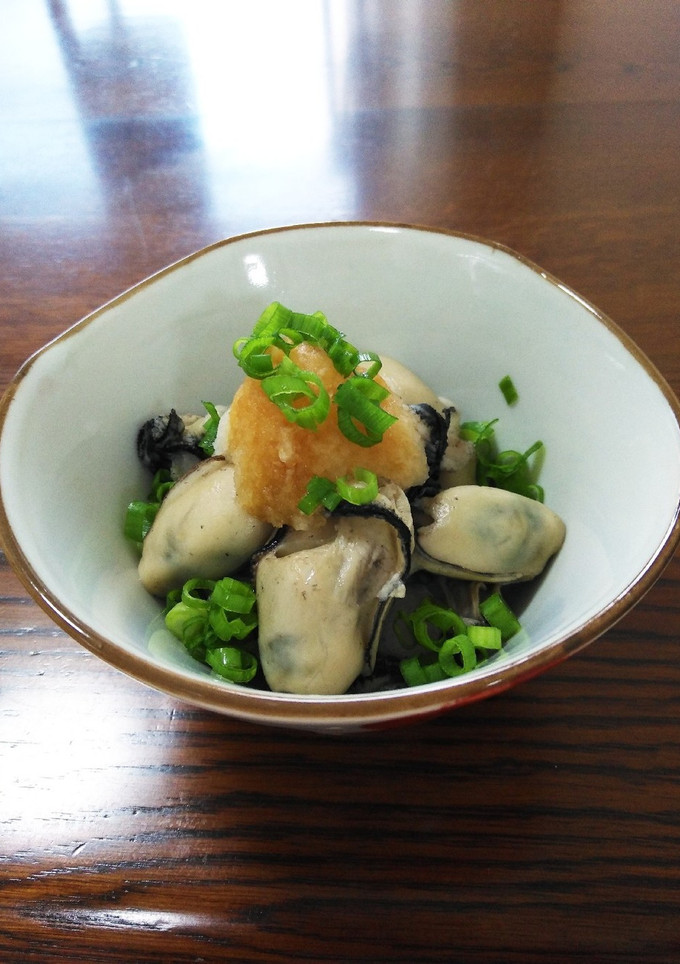 シンプルに味わう♡牡蠣のおろし和え-レシピのメイン写真