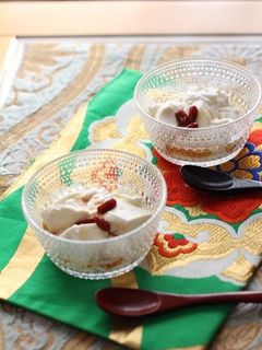 とろ~り・もっちり杏仁豆腐☆カンタン-レシピのメイン写真