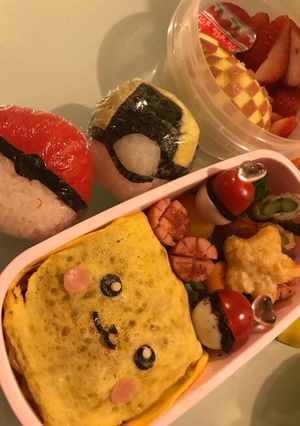 ポケモン！ピカチュウ弁当-レシピのメイン写真