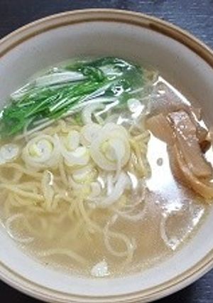 かんたん！あっさり鯛塩らーめん-レシピのメイン写真