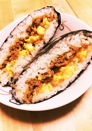 鶏そぼろと卵-レシピのメイン写真