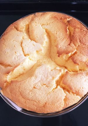 ヘルシーふわふわスフレチーズケーキ-レシピのメイン写真