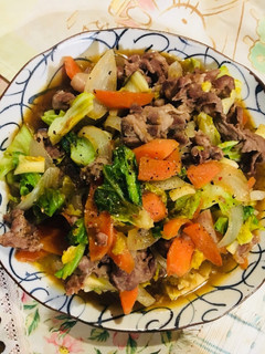 手作りタレでジンギスカン風野菜炒め-レシピのメイン写真