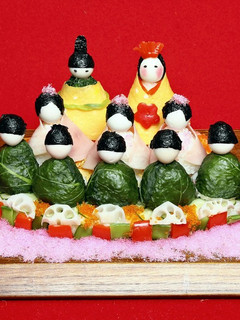 簡単酢めしで♪楽しく作ろうひなまつり寿司-レシピのメイン写真