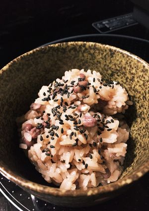 簡単お赤飯(圧力鍋)-レシピのメイン写真