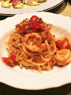 ☆海老のトマトクリームパスタ-レシピのメイン写真