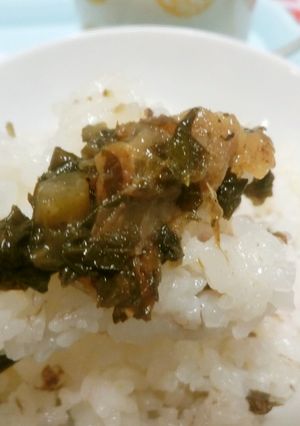 ふきと梅肉の佃煮（つくだに）-レシピのメイン写真