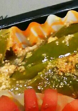 お弁当に…茎わかめの明太マヨ炒め♪-レシピのメイン写真