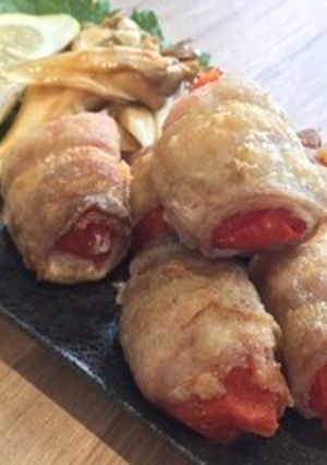 トマトの肉巻き-レシピのメイン写真