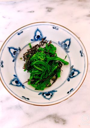 ☆菜の花の塩昆布和え-レシピのメイン写真