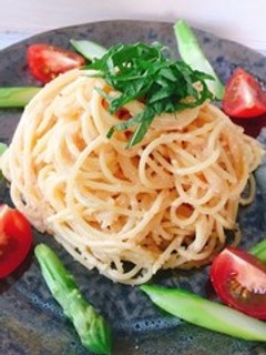 混ぜて簡単 たらこパスタ-レシピのメイン写真