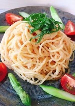 混ぜて簡単 たらこパスタ-レシピのメイン写真