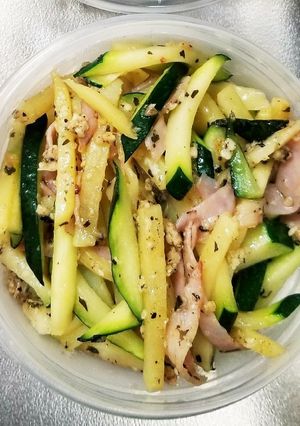 ズッキーニと新じゃがのチーズ香草焼き-レシピのメイン写真