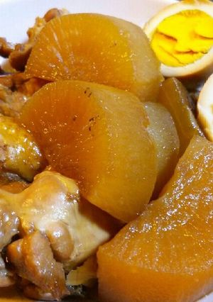 鶏手羽元と大根の炊いたん-レシピのメイン写真