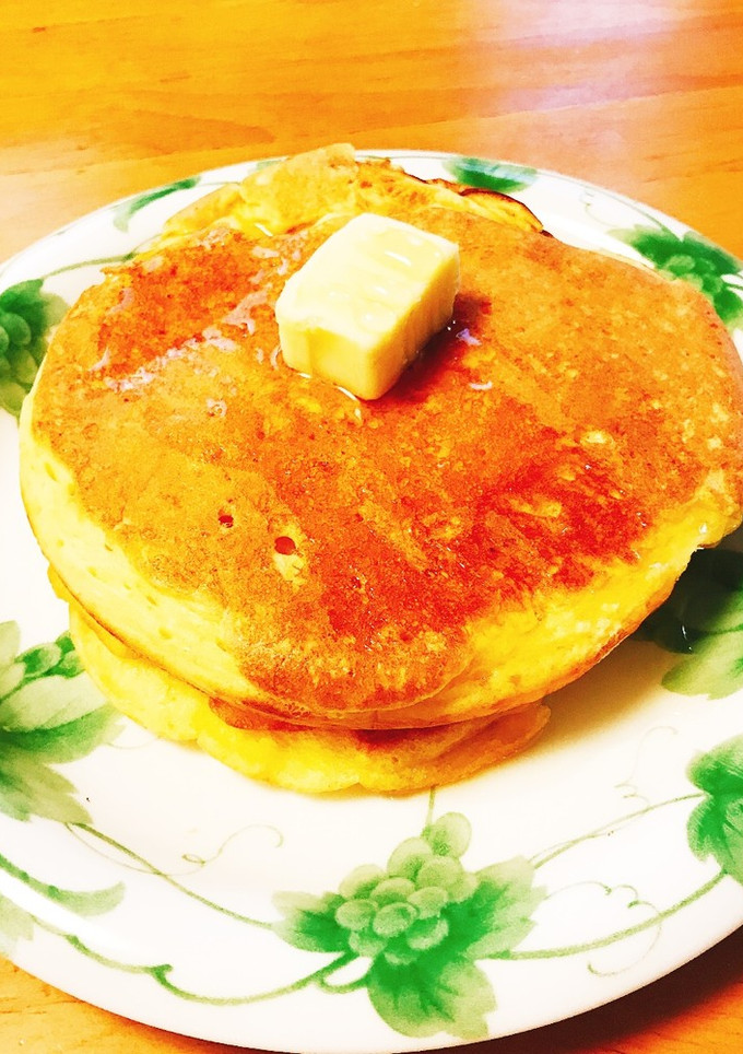 我が家のパンケーキ-レシピのメイン写真