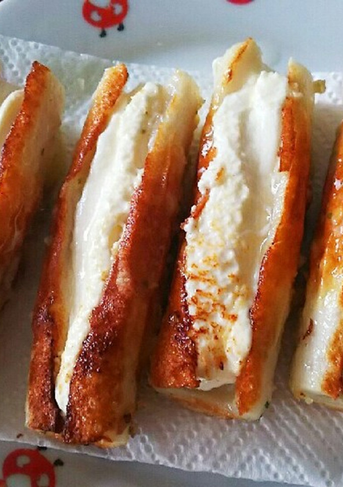 ちくわのクリームチーズ磯辺揚げ-レシピのメイン写真