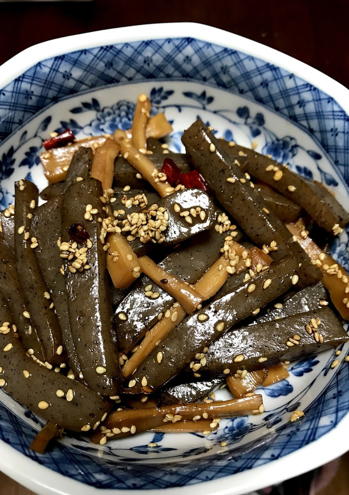 簡単♬美味しいメンマとこんにゃくの炒め煮-レシピのメイン写真