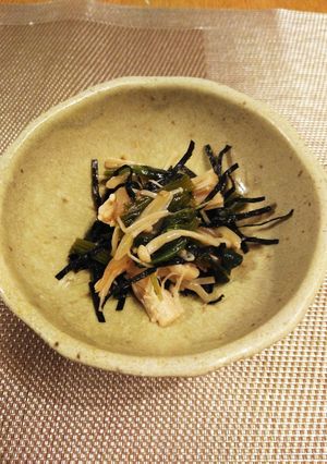 給食のえのきサラダ-レシピのメイン写真