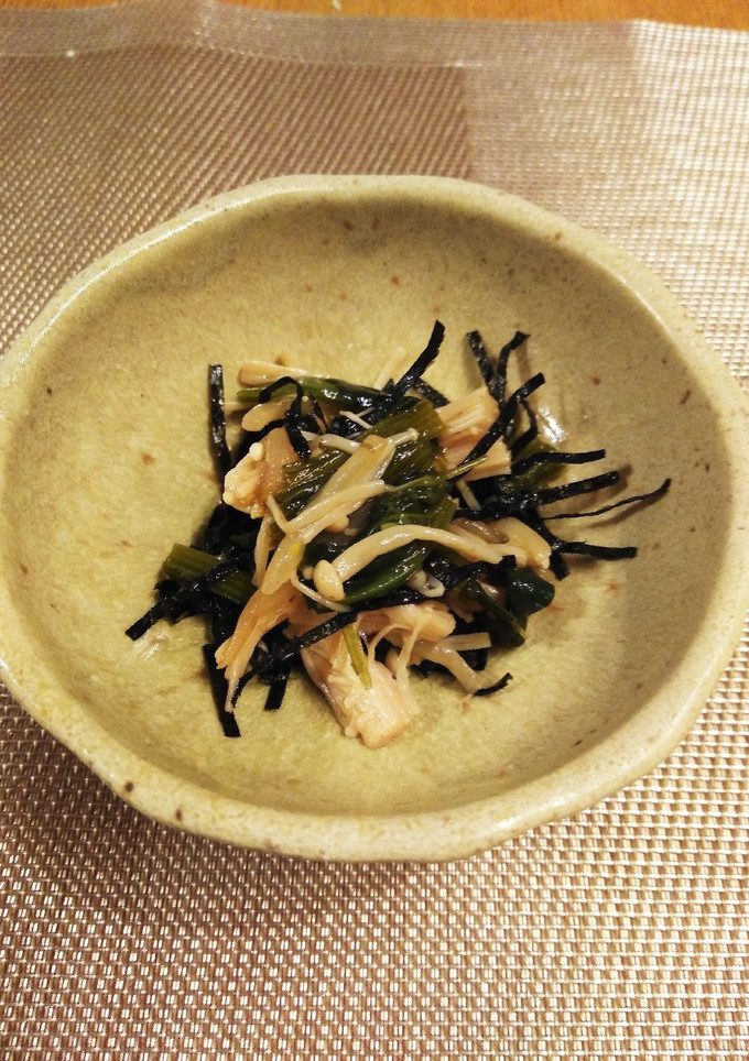 給食のえのきサラダ-レシピのメイン写真