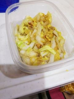 白菜だけ炒め-レシピのメイン写真