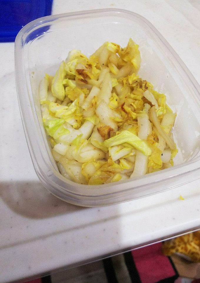白菜だけ炒め-レシピのメイン写真