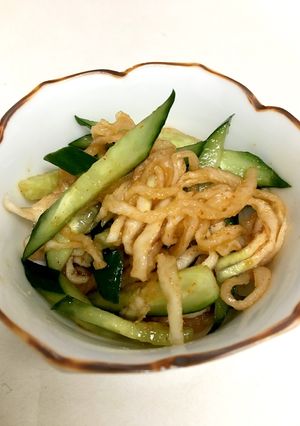 切り干しとキュウリのキムチ和え-レシピのメイン写真