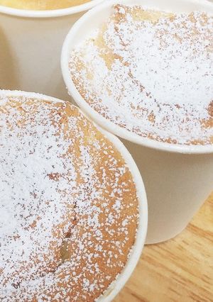 簡単!紙コップシフォンケーキ-レシピのメイン写真