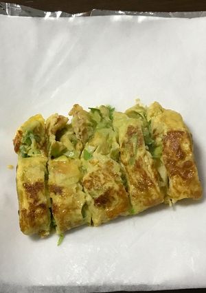 キャベツ入り卵焼き-レシピのメイン写真