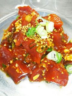 ☆カツオの刺身でユッケ☆☆☆-レシピのメイン写真
