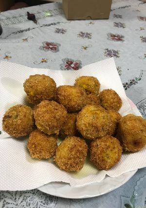かぼちゃのクリームチーズコロッケ-レシピのメイン写真